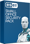ESET Small Office Security Pack Boxshot Boxshot of ESET Small Office Security Pack v10